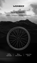 Voso Ultimate 50 Flat Carbon Wheelset