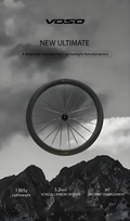 Voso Ultimate 60 Flat Carbon Wheelset